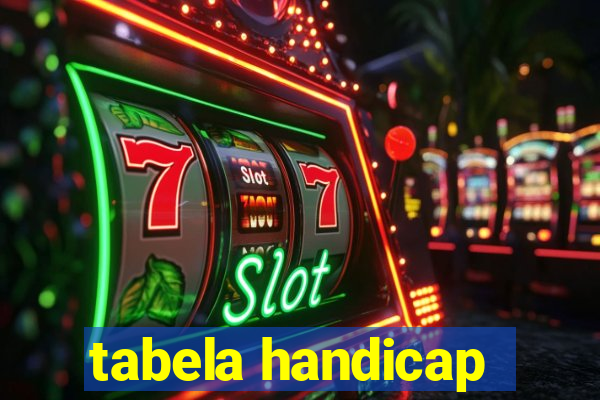 tabela handicap